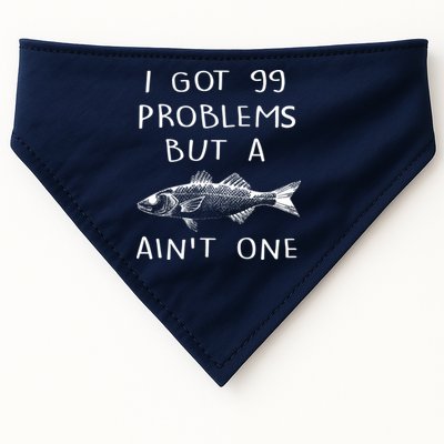 I Got 99 Problems But A Fish Ain't One USA-Made Doggie Bandana