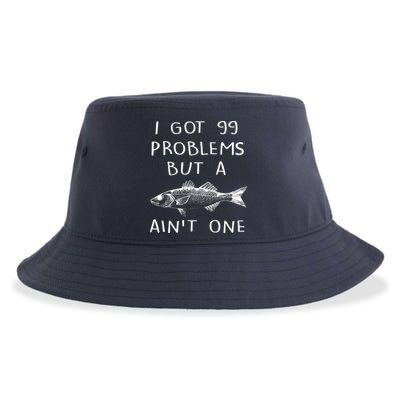 I Got 99 Problems But A Fish Ain't One Sustainable Bucket Hat