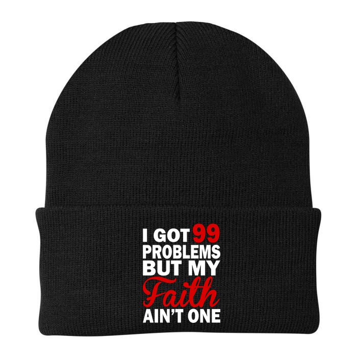 I Got 99 Problems But My Faith Ain't One Beanie
