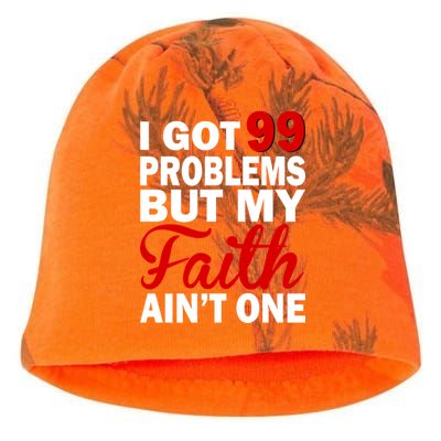 I Got 99 Problems But My Faith Ain't One Kati - Camo Knit Beanie