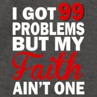 I Got 99 Problems But My Faith Ain't One Vector Backpack