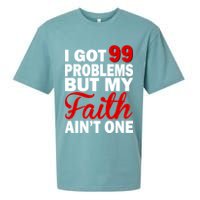 I Got 99 Problems But My Faith Ain't One Sueded Cloud Jersey T-Shirt