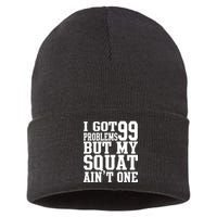 I Got 99 Problems But My Squat Ain't One Sustainable Knit Beanie