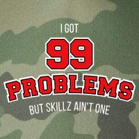 I Got 99 Problems But Skillz Ain't One Legacy Tie Dye Trucker Hat