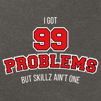I Got 99 Problems But Skillz Ain't One Cotton Canvas Backpack