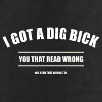 I Got a Dig Bick You Read That Wrong Funny Word Play 11oz C Handle Ceramic Mug