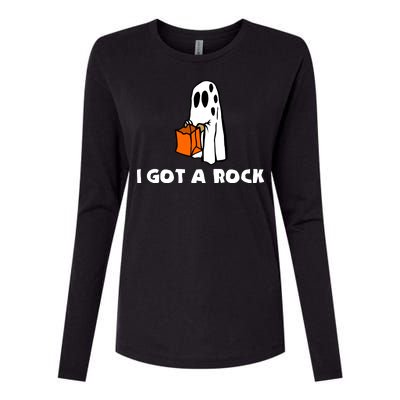 I Got A Rock Womens Cotton Relaxed Long Sleeve T-Shirt