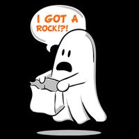 I Got A Rock!?! Halloween Ghost Trick or Treat Hoodie