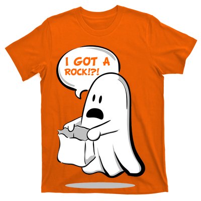 I Got A Rock!?! Halloween Ghost Trick or Treat T-Shirt