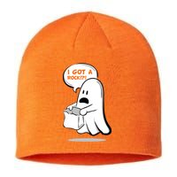 I Got A Rock!?! Halloween Ghost Trick or Treat Sustainable Beanie