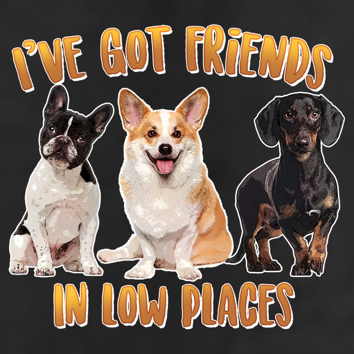 I Got Friends In Low Places Dogs 11oz C Handle Ceramic Mug