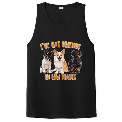 I Got Friends In Low Places Dogs PosiCharge Competitor Tank