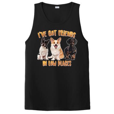 I Got Friends In Low Places Dogs PosiCharge Competitor Tank