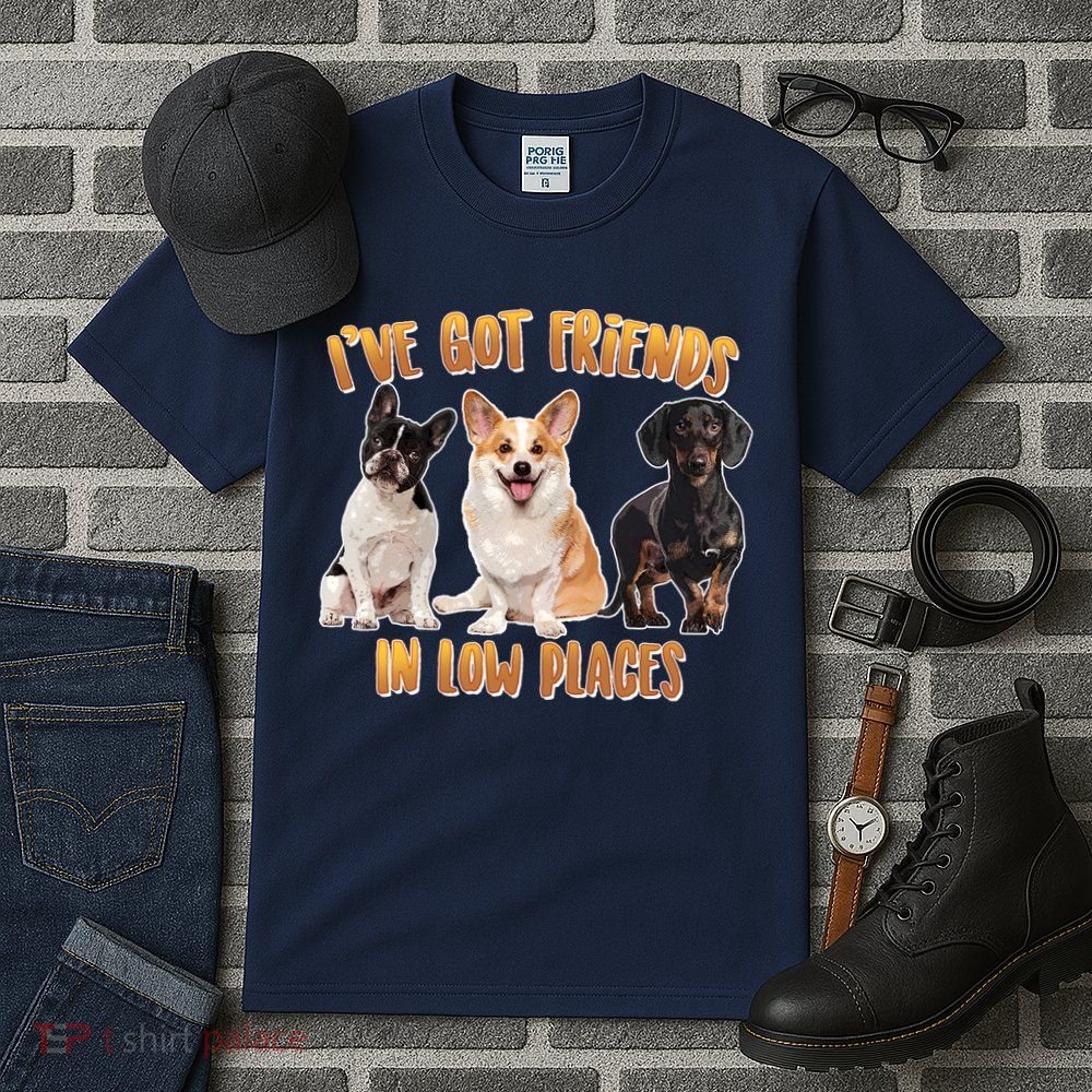 I Got Friends In Low Places Dogs Tall T-Shirt