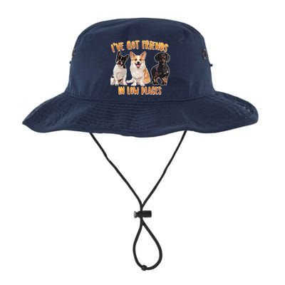 I Got Friends In Low Places Dogs Legacy Cool Fit Booney Bucket Hat