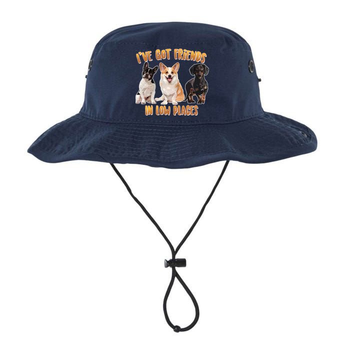 I Got Friends In Low Places Dogs Legacy Cool Fit Booney Bucket Hat