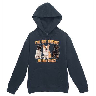 I Got Friends In Low Places Dogs Urban Pullover Hoodie