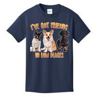 I Got Friends In Low Places Dogs Kids T-Shirt