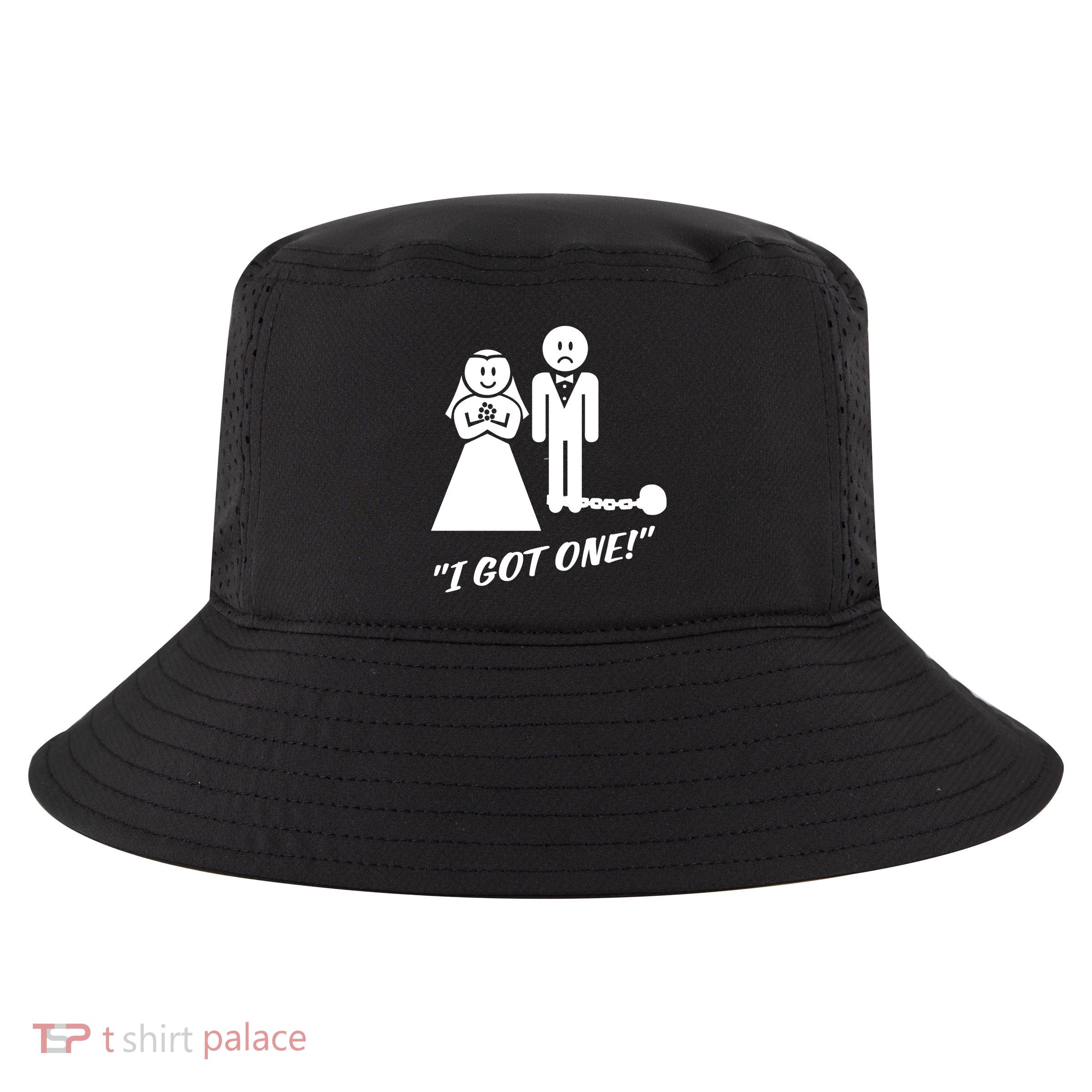 I Got One Just Married Cool Comfort Performance Bucket Hat