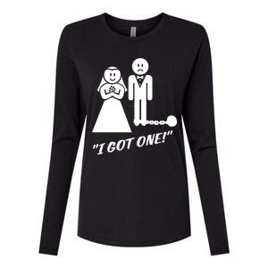 I Got One Just Married Womens Cotton Relaxed Long Sleeve T-Shirt