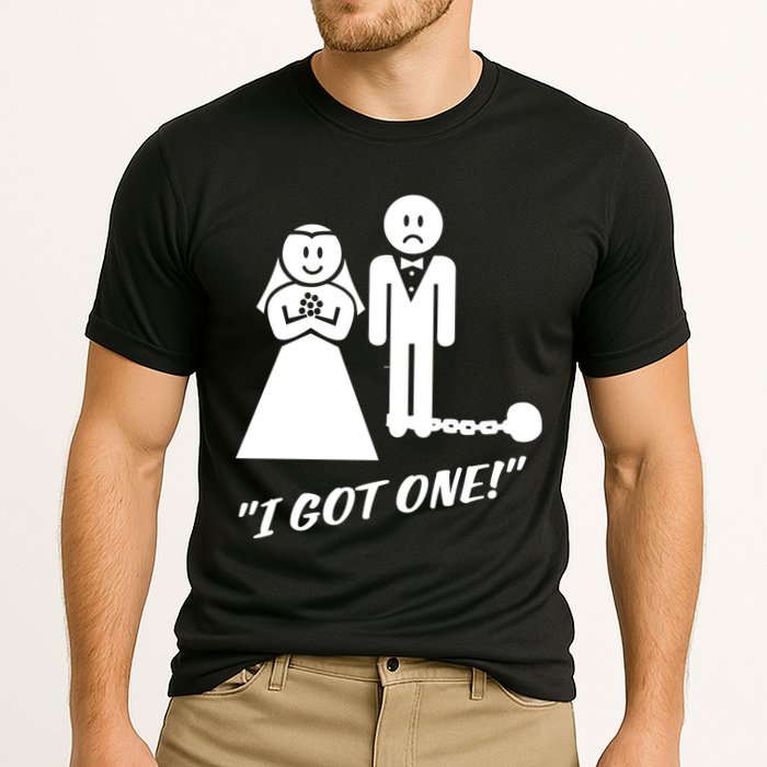 I Got One Just Married Cooling Performance Crew T-Shirt
