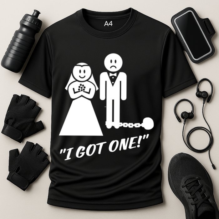 I Got One Just Married Cooling Performance Crew T-Shirt