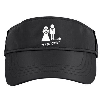 I Got One Just Married Adult Drive Performance Visor