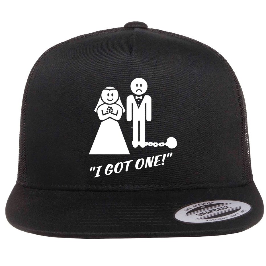 I Got One Just Married Flat Bill Trucker Hat