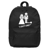 I Got One Just Married 16 in Basic Backpack
