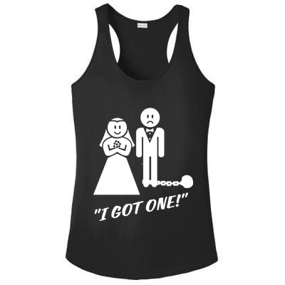 I Got One Just Married Ladies PosiCharge Competitor Racerback Tank