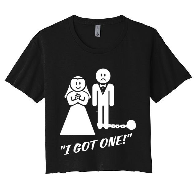 I Got One Just Married Crop Top