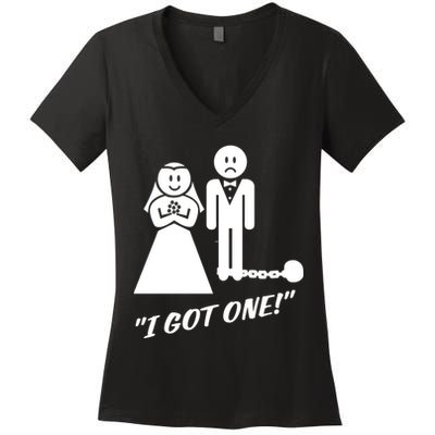 I Got One Just Married Women's V-Neck T-Shirt