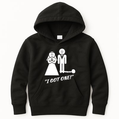 I Got One Just Married Kids Hoodie