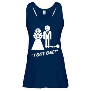 I Got One Just Married Ladies Essential Flowy Tank