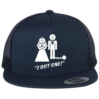 I Got One Just Married Flat Bill Trucker Hat