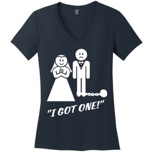 I Got One Just Married Women's V-Neck T-Shirt