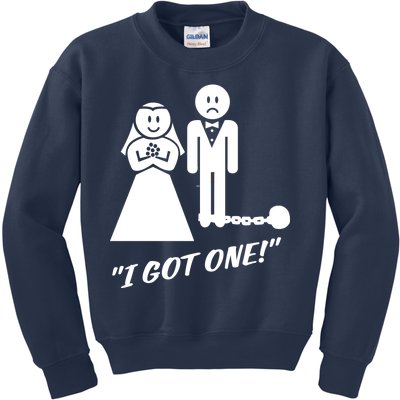 I Got One Just Married Kids Sweatshirt