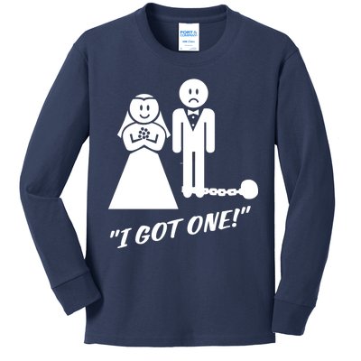 I Got One Just Married Kids Long Sleeve Shirt