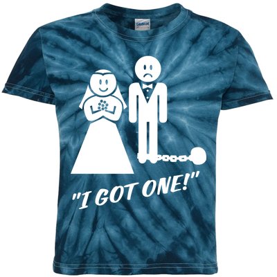 I Got One Just Married Kids Tie-Dye T-Shirt