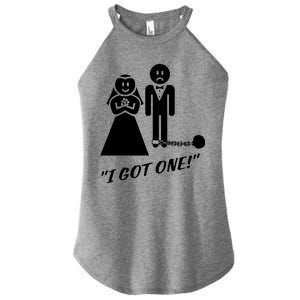 I Got One Just Married Women's Perfect Tri Rocker Tank