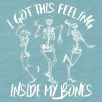 I Got This Feeling Inside My Bones Sueded Cloud Jersey T-Shirt