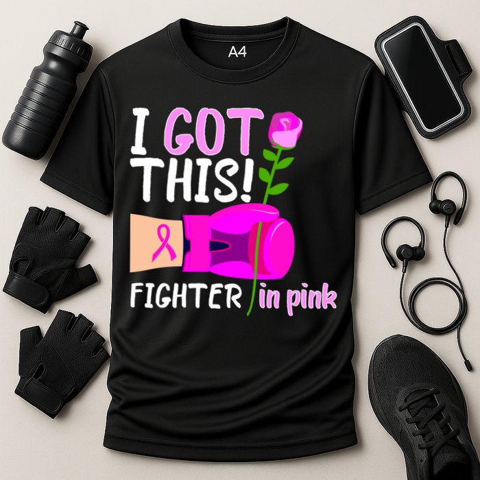I Got This Fighter In Pink Breast Cancer Cooling Performance Crew T-Shirt