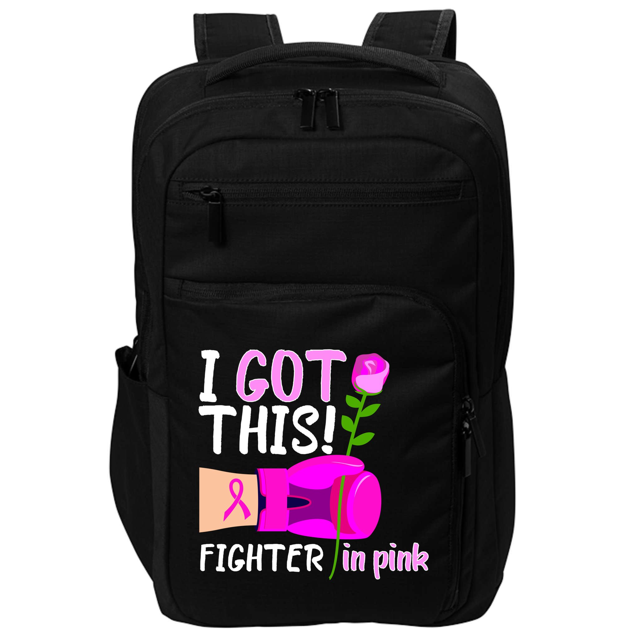I Got This Fighter In Pink Breast Cancer Impact Tech Backpack