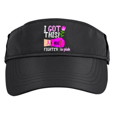 I Got This Fighter In Pink Breast Cancer Adult Drive Performance Visor