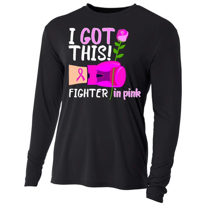 I Got This Fighter In Pink Breast Cancer Cooling Performance Long Sleeve Crew