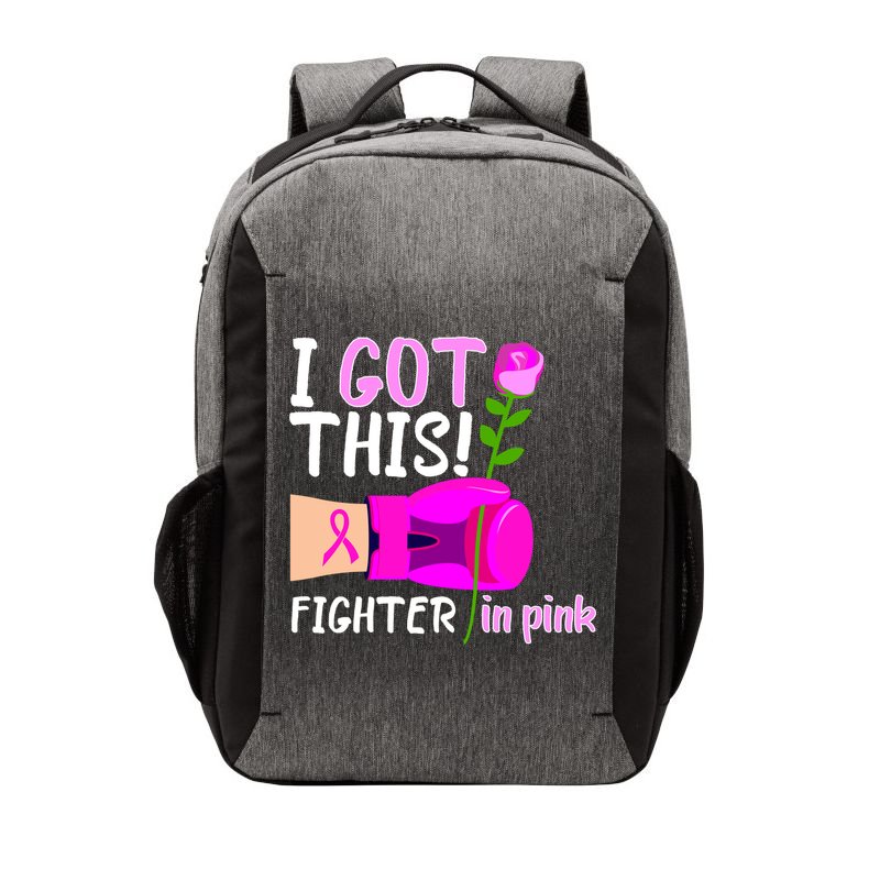I Got This Fighter In Pink Breast Cancer Vector Backpack