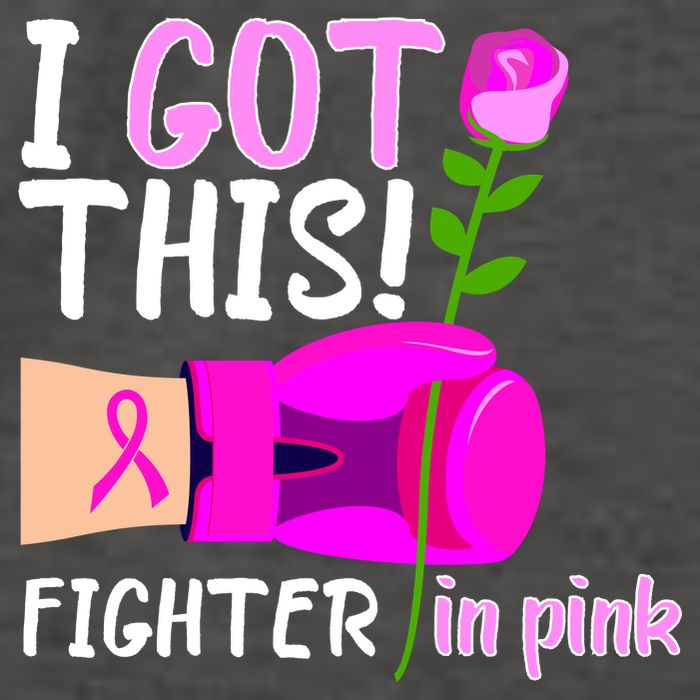 I Got This Fighter In Pink Breast Cancer Vector Backpack