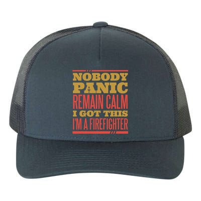 I Got This I'm A Firefighter Yupoong Adult 5-Panel Trucker Hat