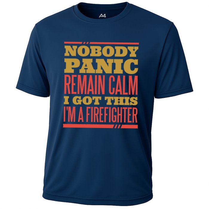 I Got This I'm A Firefighter Cooling Performance Crew T-Shirt