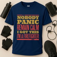 I Got This I'm A Firefighter Cooling Performance Crew T-Shirt